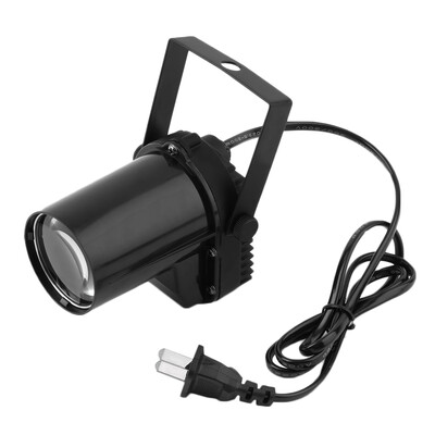 

3W LED Spotlight Spin Stage Lighting Party Show Light Mount Effect Pinspot