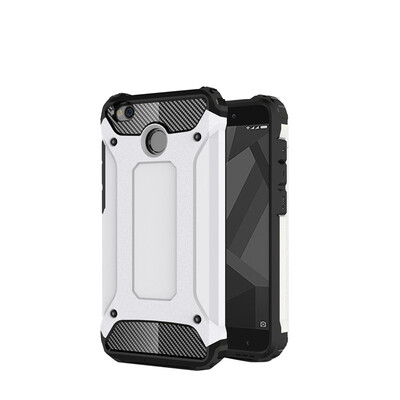 

Fivice Xiaomi Redmi 4X case Luxury Silicone Diamond Armor PC Hard Shell Phone Case