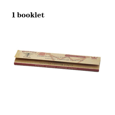 

32pcsbooklet Innovative Rolling Papers Natural Cigarette Papers Smoking Accessories 50 BookletsBrown Color