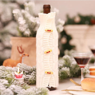 

Santa Pants Christmas Candy Bags Wine Stocking Bottle Gift Bag Xmas Decoration
