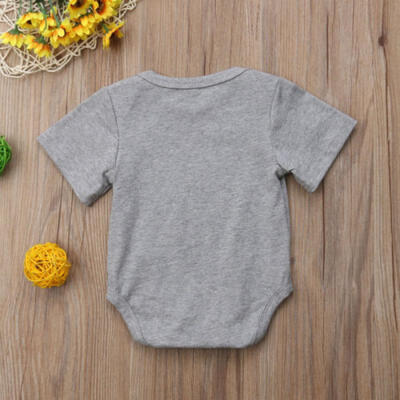 

UK Infant Newborn Baby Boy Girls Cotton Clothes Outfit Playsuit Romper Jumpsuit