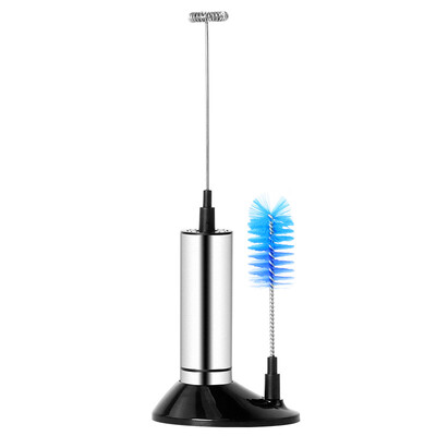 

Jingdong supermarket Baijie Baijie multi-functional home electric creamer fancy coffee milk milk maker with a cup brush