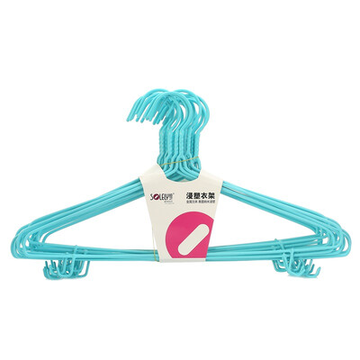 

SHUNYI plastic drying rack clothes hanger with hooks 20 loaded