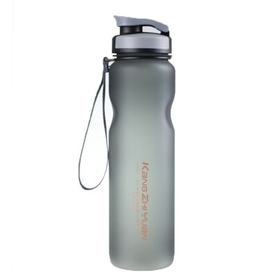 

sports portable plastic water cup student cup no leaks no problem Blue 1000ml