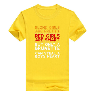 

Brunettes Can Steal A Boys Heart Funny Brunette Shirt