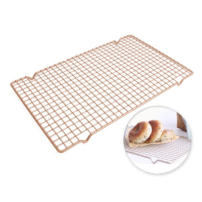 

Jingdong Supermarket Cooking Cook CHEF MADE Cooling Frame Cake Bread Cool Bar Baking Tools Non-stick Heavy Steel Material 413 257 18cm Champagne Gold WK3004