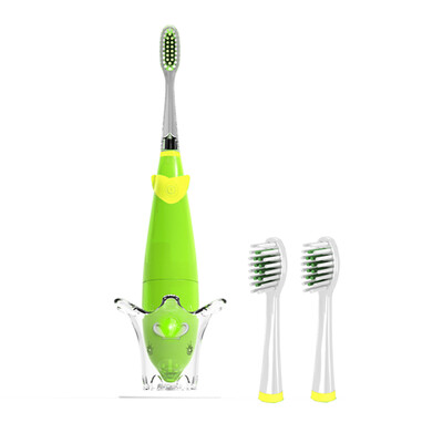 

Children Sonic Electric Toothbrush with English Music+2Replacement Heads Professional for Kid Oral Care Dental 22000/min