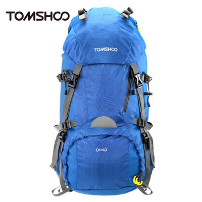 

TOMSHOO 455L Outdoor Sport Hiking Trekking Camping Travel Backpack Pack Bag Mountaineering Climbing Knapsack with Rain Cover