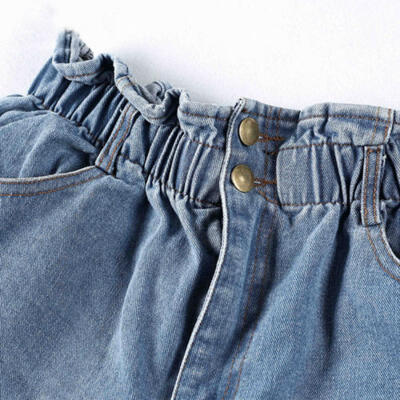 

Womens Vintage Shorts Ladies High Waisted Stonewash Denim Jeans Beach Hot Pants