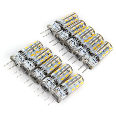 

1W 10pcs G4 LED Lamp DC 12V Bulb Warm White Light 360 Degree Angle Spotlight