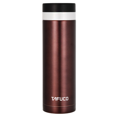 

Jingdong supermarket Taifu high TAFUCO stainless steel vacuum insulation Cup men&women straight body cup cup T-1050 048L Ya black