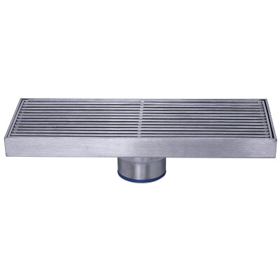 

CVBAB 304 stainless steel shower floor drain deodorant rectangular shower room floor drain long thickening personality floor drain wire drawing 2010 CV3420