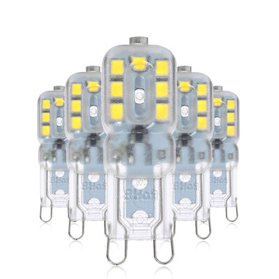

5PCS YWXLight G9 14-LED Electrodeless Dimming LED Lamp LED Bulb Transparent Cover Light AC 110V