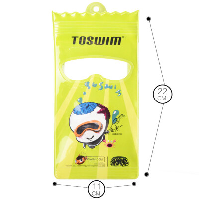 

TOSWIM mobile phone waterproof bag 6s apple 6plus Samsung diving camera swimming waterproof