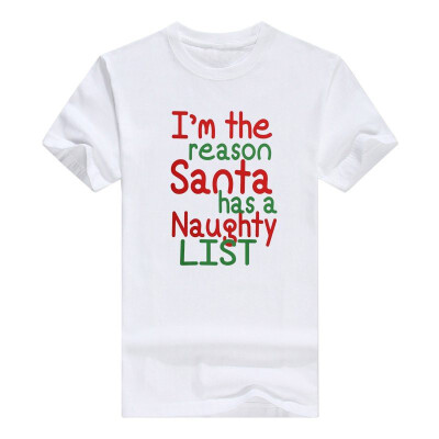 

Christmas Raglan Naughty List Holiday Sleeve Mens T-Shirt