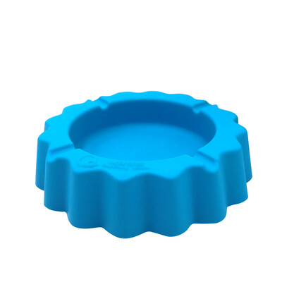 

Silicone Round Ashtray Colorful Premium Silicone Ashtray High Temperature Resistant Heat Resistant Ashtray Blue