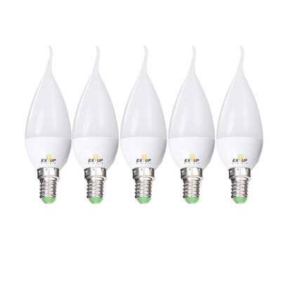 

EXUP AC 110v - 120v F37 5W LED E14 Candle Bulb