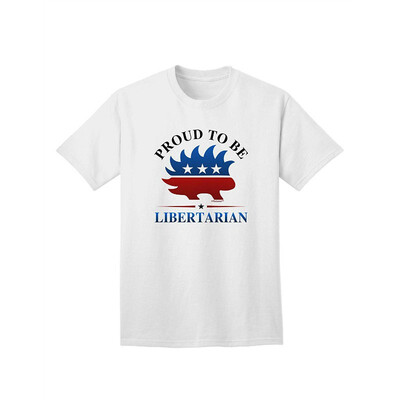 

TooLoud Proud to Be Libertarian Adult T-Shirt