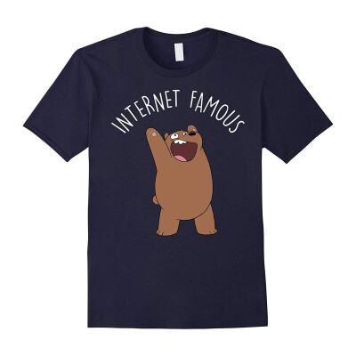 

CN We Bare Bears Internet Famous Graphic T-Shirt