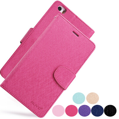 

Mooncase Шелк и кленовый Флип Folio PU кожаный чехол для Xiaomi Note