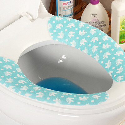 

Шэн шелк все еще вставляют мультфильм сиденье унитаза туалета 4 комплекта моделей B