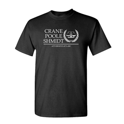 

Crane Poole & Schmidt Attorneys at Law - Mens Cotton T-Shirt
