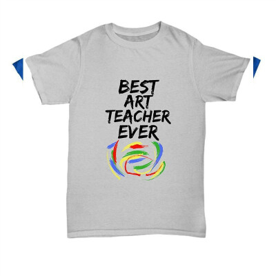 

Art Teacher T-Shirt - Best Art Teacher Ever Unisex Tee - Funny Gift for Art Professor