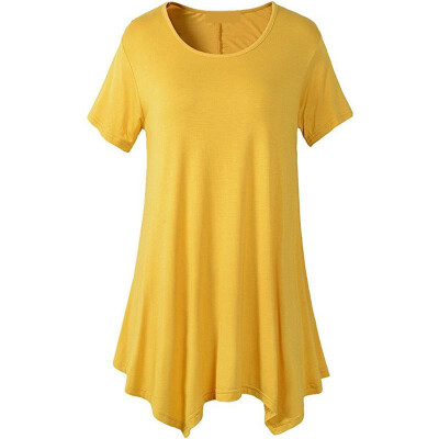 

Womens Swing Tunic Tops Loose Fit Comfy Flattering T Shirt