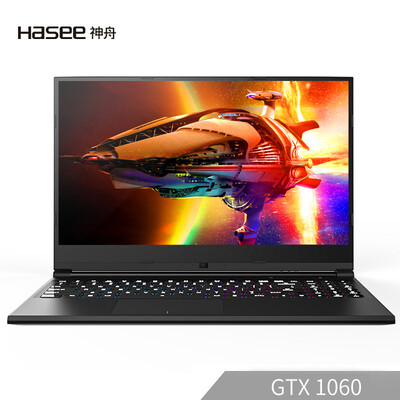 

Shenzhou HASEE Ares Z7-KP7GZ GTX1060 156 inch 72 color gamut narrow border full screen game book i7-8750H 8G 128G SSD1T HDD