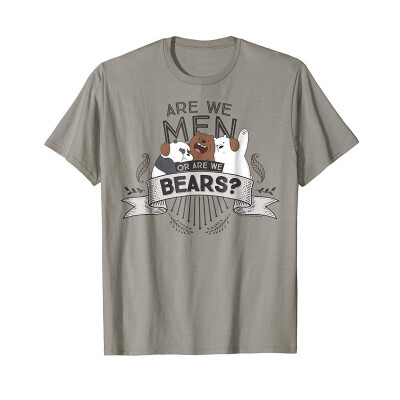 

CN We Bare Bears Men Or Bears Banner Graphic T-Shirt
