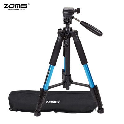 

ZOMEI Q111 142cm56" Lightweight Portable Aluminum Alloy Camera Travel Tripod with Quick Release Plate Carry Bag for Canon Nikon
