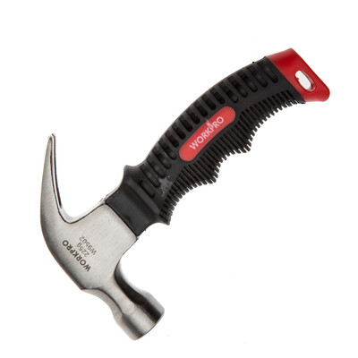 

WUPPER W9502 short handle mini claw hammer 8oz woodworking