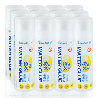 

GuangBo 12 stick 50ml liquid glue office stationery JS8302