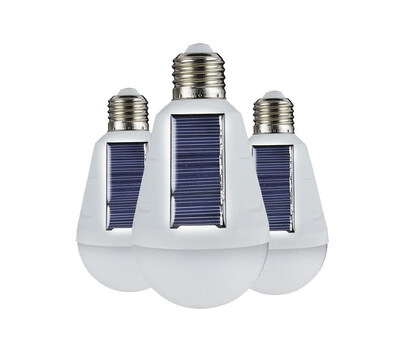 

OALUX Solar LED Bulb Portable Emergency Light Rechargeable for Outdoor&Indoor Solar Powered Bulb Waterproof IP65 -12W3 Packs
