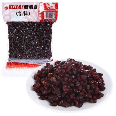 

Jingri red bean baking ingredients honey honey bean bread moon cake hazelnut stuffing dessert shaved ice milk tea raw material 500g