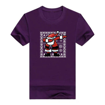 

Dabbing Santa Claus Ugly Christmas Sweater Themed Premium Crewneck Mens T-Shirt