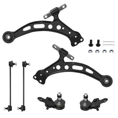 

6pc Front Lower Right Left Control Arm Lower Ball Joint Sway Bar Kit for 1997-01 Toyota Camry Avalon 1997-03 Lexus ES300 RX300