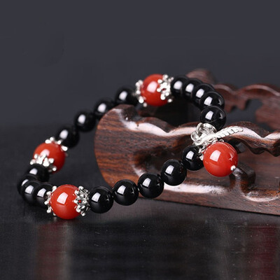 

Natural jewelry five lines transfer pearl sands blue sand stone womens bracelet red agate bracelet