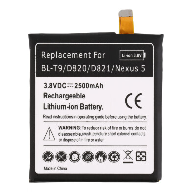 

Black 2300mAh Li-Ion Battery Replacement for LG BL-T9/NEXUS 5 Quality New