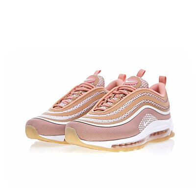 

Original New Arrival Authentic Nike AIR MAX 97 OG Women Cherry Powder Bullet Full Palm Cushion Running Shoes Sport Shoes