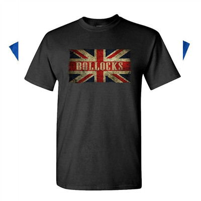 

Bollocks British Slang Profanity Joke Gag - Mens Cotton T-Shirt