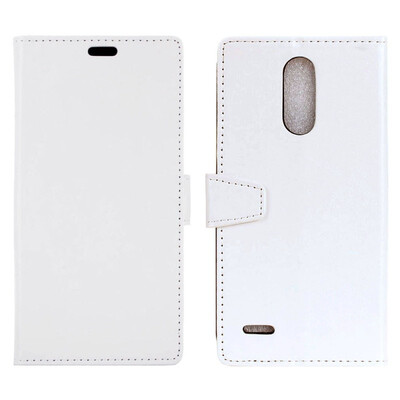 

MOONCASE LG G7 ThinQ Crystal Leather Case - White
