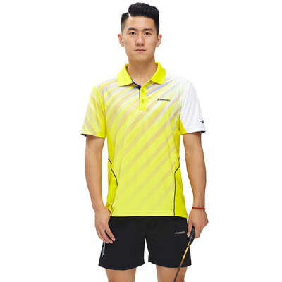 

Kawasaki KAWASAKI badminton clothing printing T-shirt sweat quick-drying easy to wash ST-16176 yellow XL