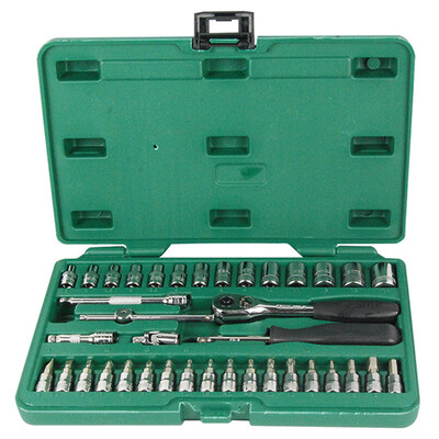 

Cedel (SATA) 09013 86 Jian 6.3x12.5MM шестигранный ключ храповика набор комплектов автомобильный комплект инструментов
