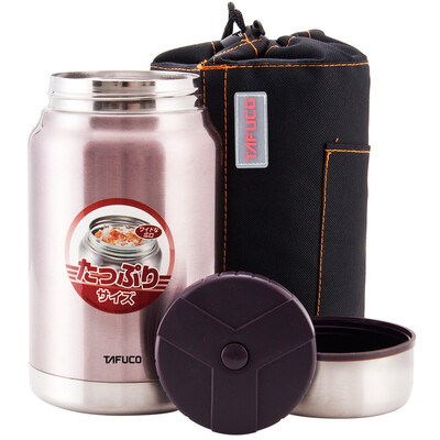 

Jingdong Supermarket Taifu high TAFUCO braised beaker double vacuum insulation stew pot pot household office braised burning pot gift bag T-2012 11L champagne