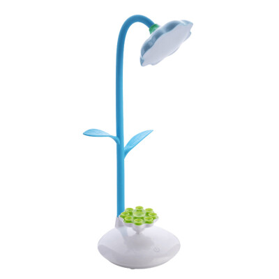 

Fashion Desk Lamp Sun Flower Mobile Phone Stand Table Lamp USB Students Workers Reading Eye Protection Light