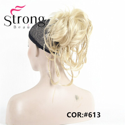 

StrongBeauty 12 Inch Adjustable Messy Style Ponytail Hair Extension Synthetic Hair-Piece with Jaw Claw COLOUR CHOICES