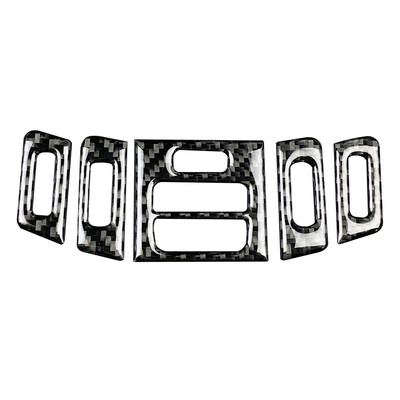 

For BMW E90 E92 Air Conditioner Vent Outlet Cover Styling Carbon Fiber Decoration Interior mouldings 3 series Accessories