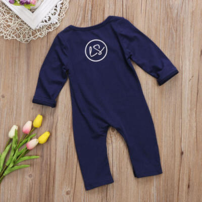 

Newborn Baby Boys Cotton Romper Bodysuit Jumpsuit Playsuit Outfit Set Clothes AU