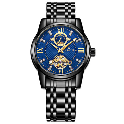 

Waterproof Automatic Men Mechanical Watch Moon Phase Luminous Self-Winding Man Casual Wristwatch